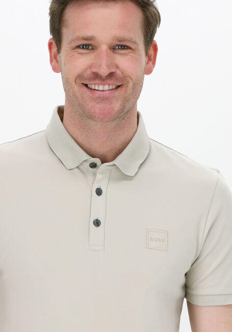 BOSS ORANGE Polo PASSENGER en beige - large