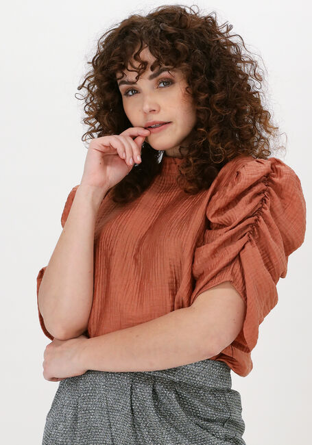 LOLLYS LAUNDRY LOU BLOUSE Blouses en marron - large