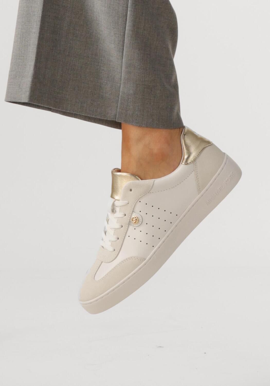 MICHAEL KORS Baskets basses SCOTTY LACE UP en blanc - large