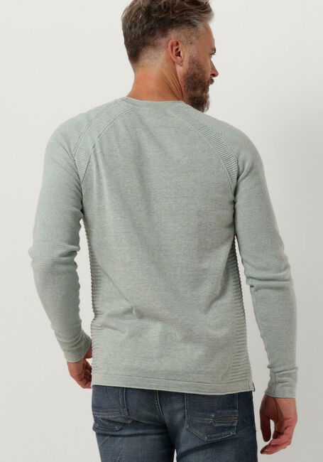 CAST IRON Pull CREWNECK COTTON HEATHER PLATED CREWNECK en vert - large