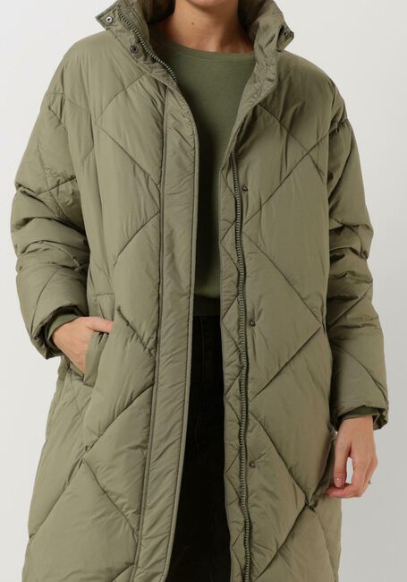 Olijf NOTRE-V Gewatteerde jas PUFFER DIAMOND - large