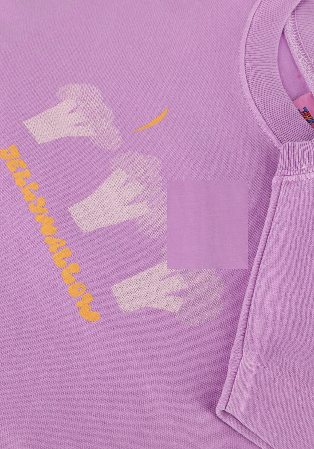 Paarse Jelly Mallow T-shirt BROCCOLI PIGMENT T-SHIRT - large