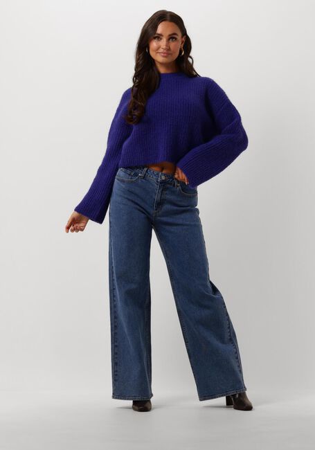 Blauwe EDITED Trui SALOME JUMPER - large