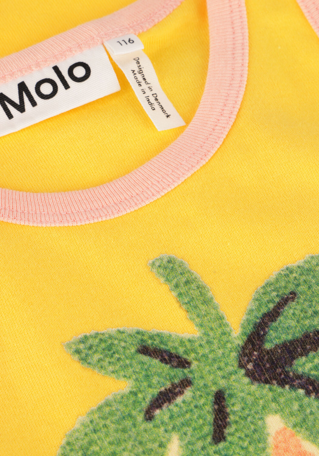 Gele MOLO Top ROSIE - large