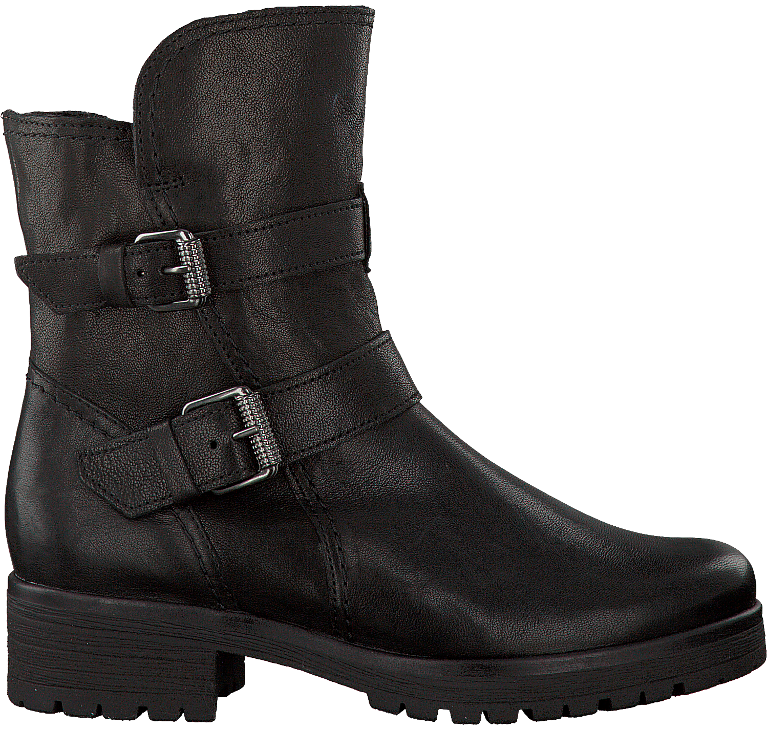 GABOR Biker boots 093 en noir | Omoda