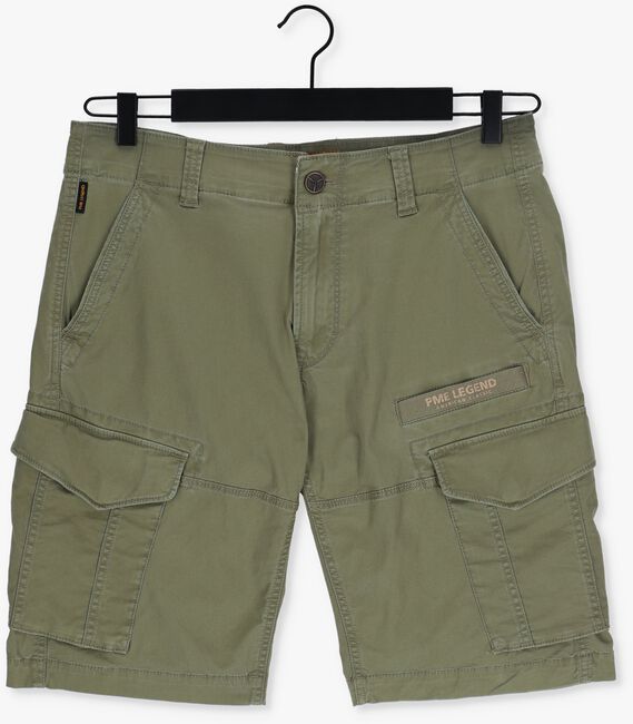 PME LEGEND Pantalon courte NORDROP CARGO SHORTS STRETCH TWILL en vert - large