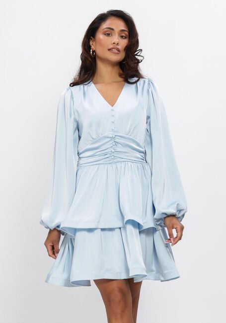 NEO NOIR Mini robe RIVANA HEAVY SATEEN DRESS Bleu clair - large