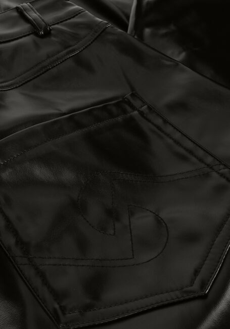 SIMPLE Pantalon large JER-POLY-PU-23-1 en noir - large