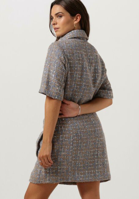 SECOND FEMALE Mini robe LILJE DRESS Sable - large