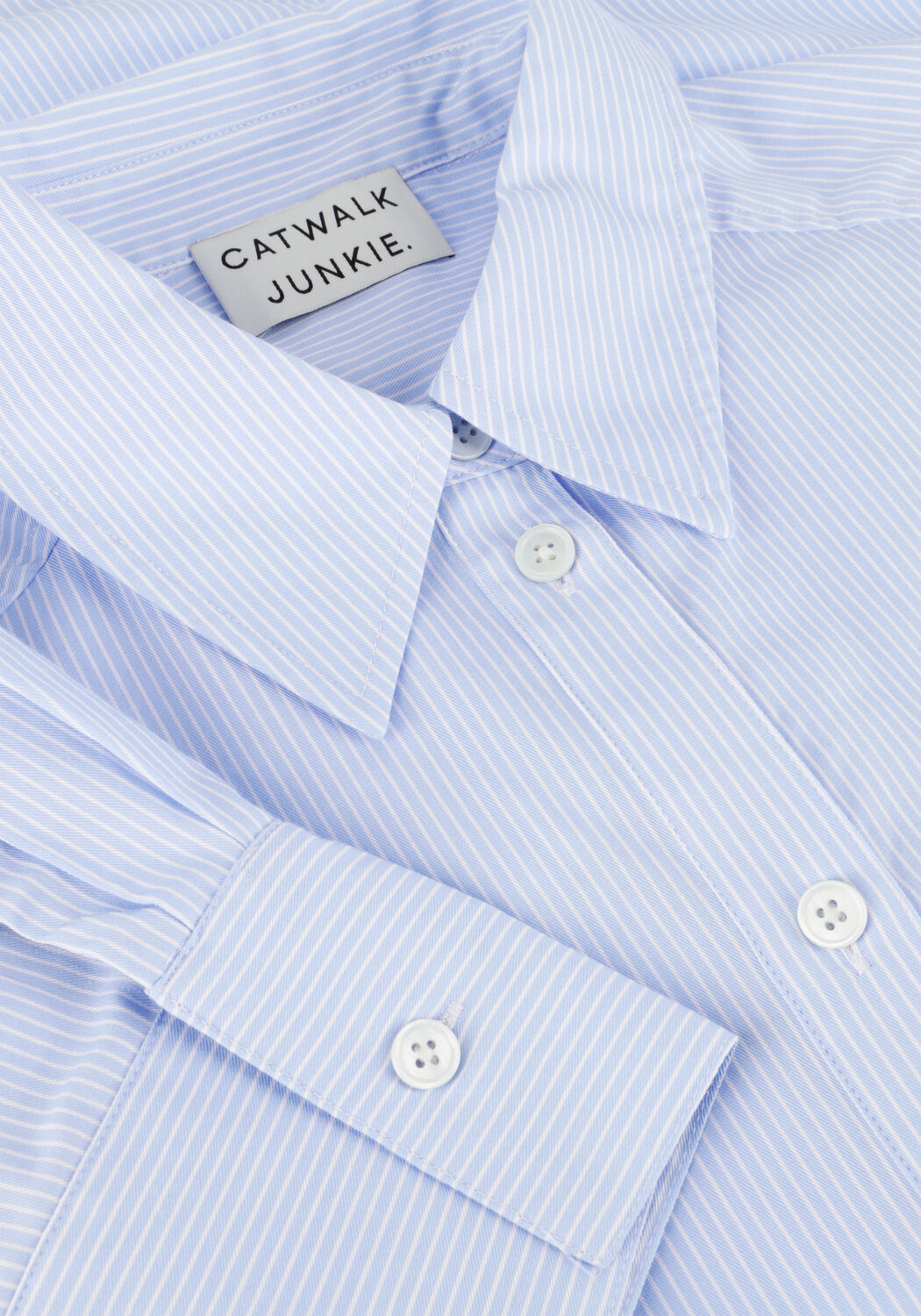 CATWALK JUNKIE OPEN SHOULDER BLOUSE Blouses en bleu - large