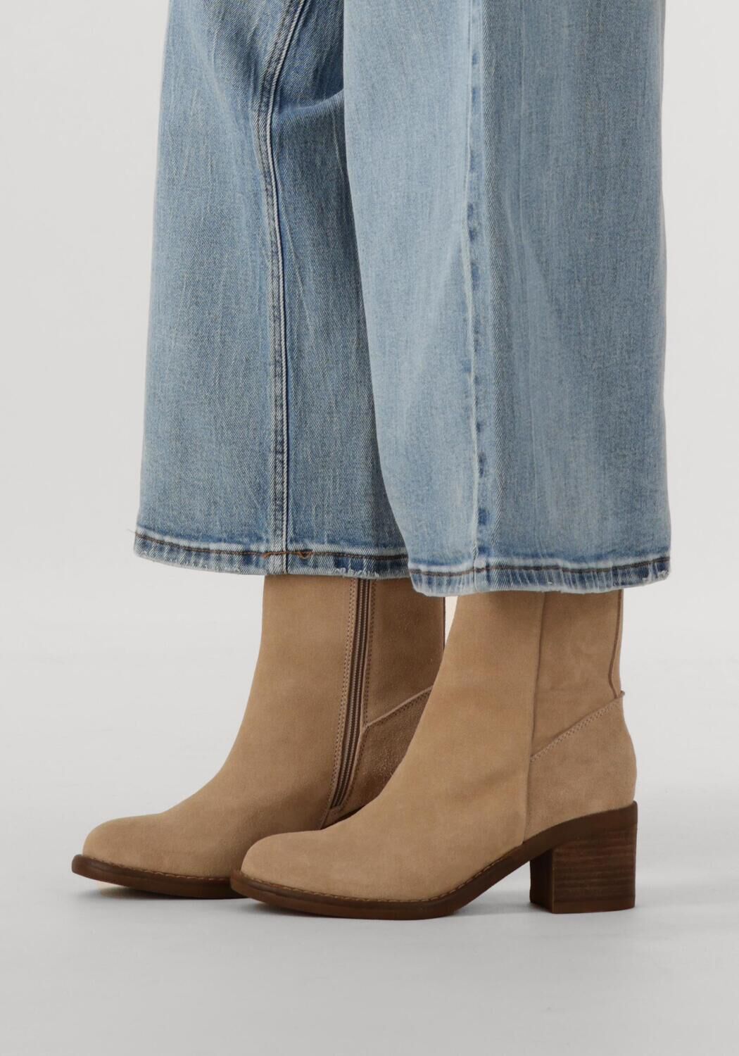 Beige BLASZ Enkellaarsjes SHN2581-09 - large