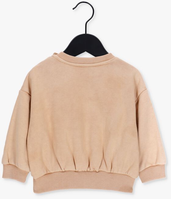 ALIX MINI Pull BABY KNITTED X SWEATER en camel - large