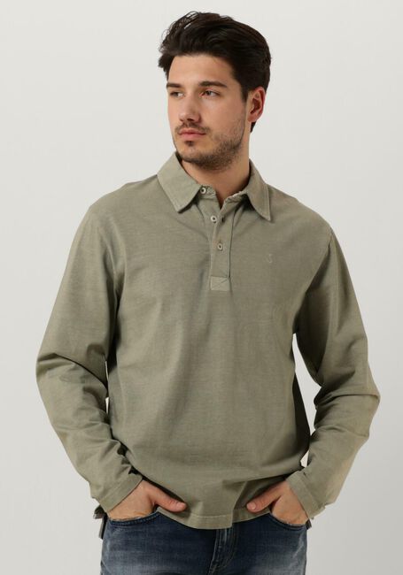 BUTCHER OF BLUE Polo JOHNS RUGBY POLO en vert - large