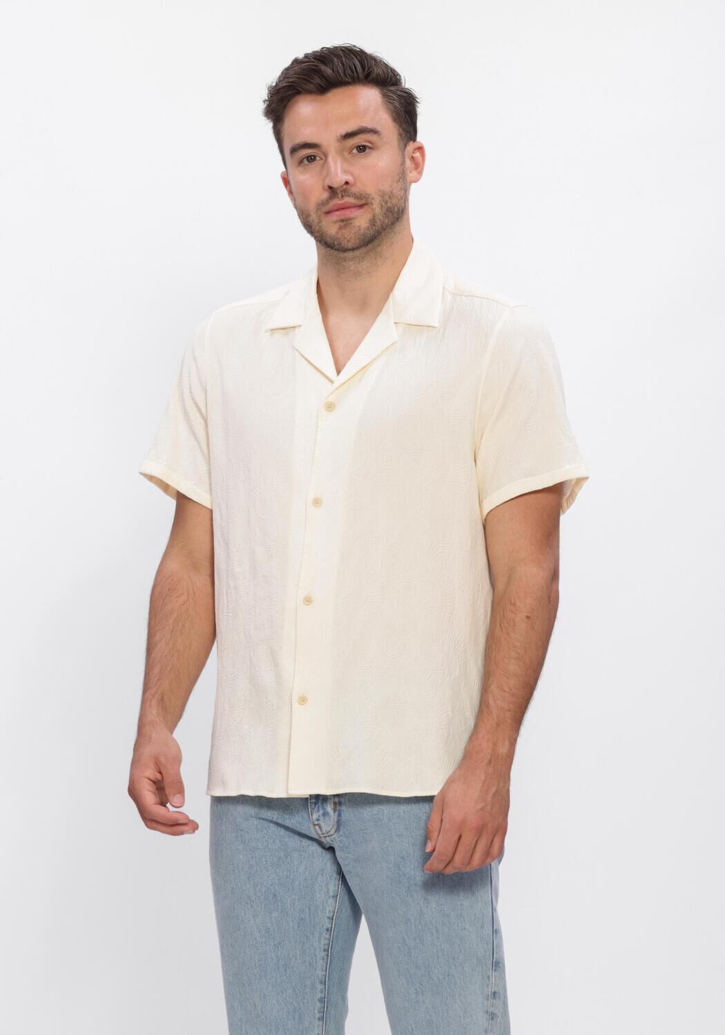 DRYKORN Chemise d&eacute;contract&eacute; BIJAN 152305 &Eacute;cru - large