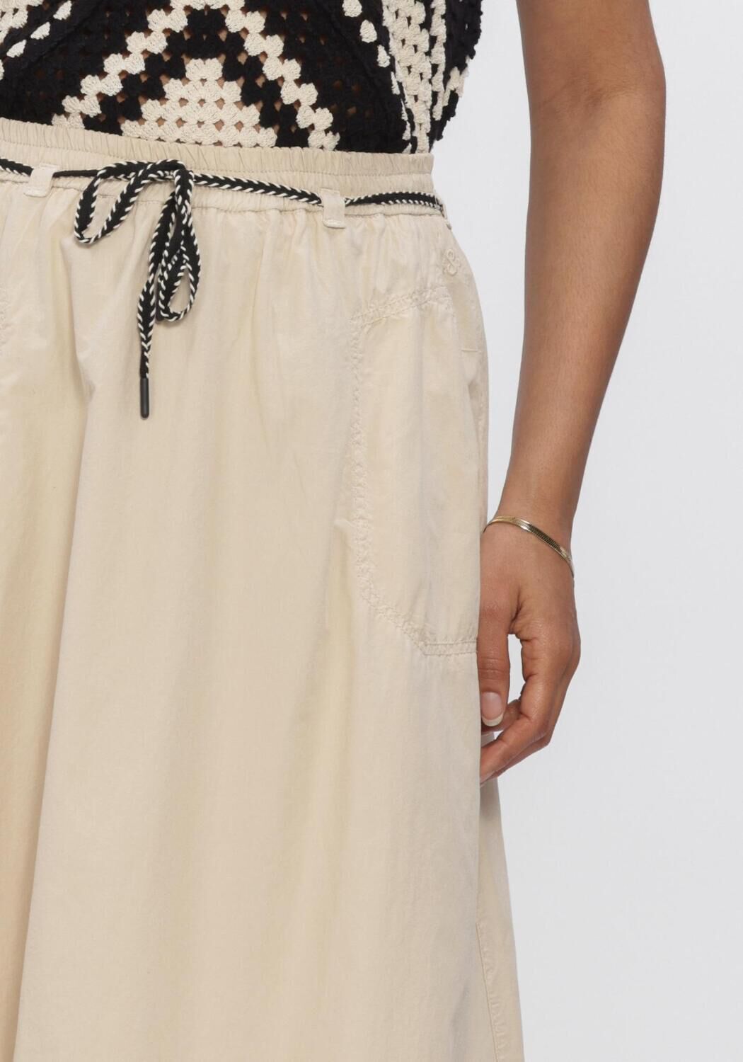 SUMMUM SKIRT BREEZY COTTON CANVAS Jupes Kaki - large