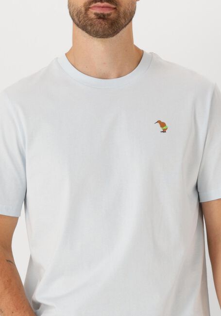 Lichtblauwe STRØM Clothing T-shirt T-SHIRT - large