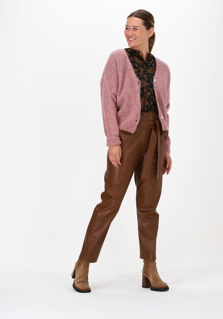 Zwarte BY-BAR  RIKKI LS GOLDEN FLOWER BLOUSE - large