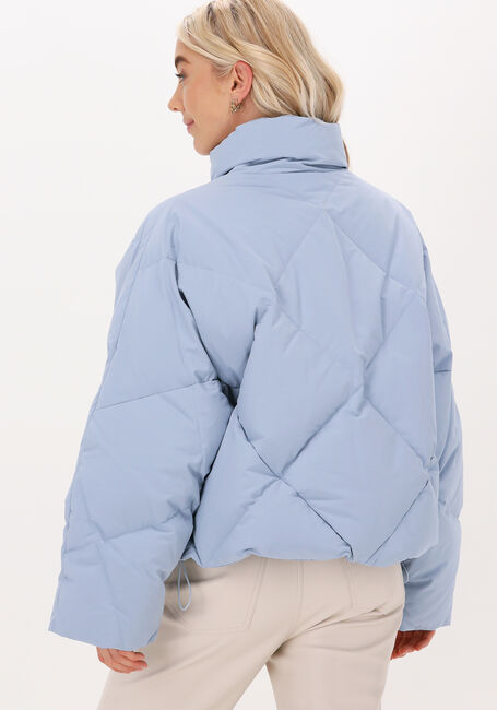Lichtblauwe STAND STUDIO Gewatteerde jas AINA JACKET - large