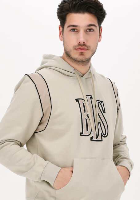 BLS HAFNIA Chandail OG OUTLINE LOGO HOODIE Sable - large