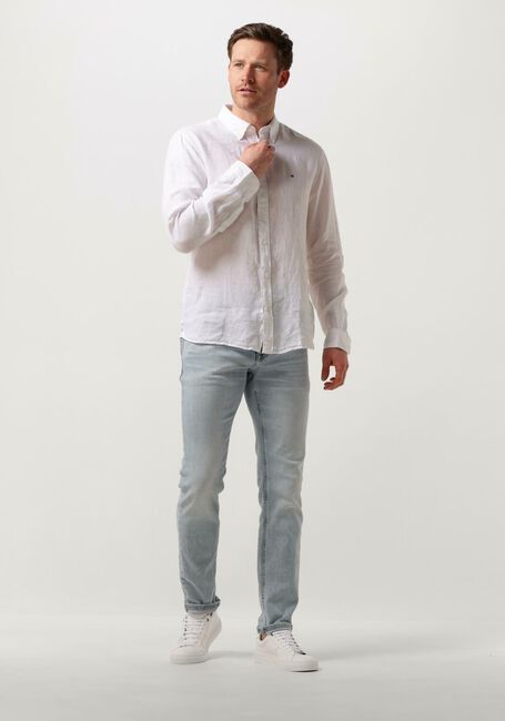 TOMMY HILFIGER Chemise décontracté PIGMENT DYED LI SOLID RF SHIRT en blanc - large
