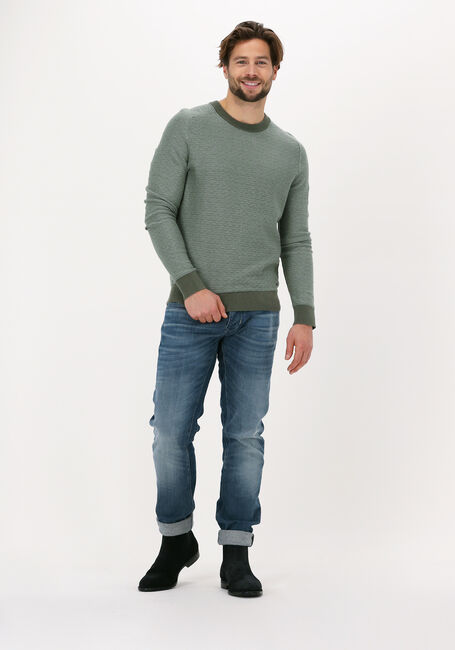 Donkergroene BOSS Trui KAPULL 10238485 - large