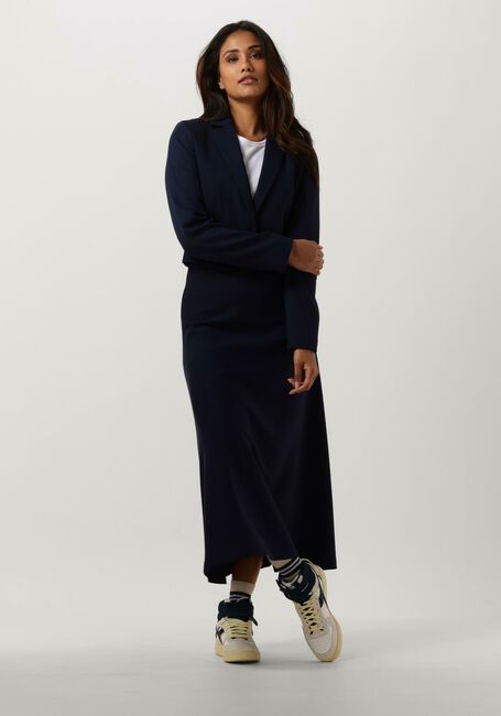 Donkerblauwe VANILIA Blazer SHORT BOXY BLAZER - large