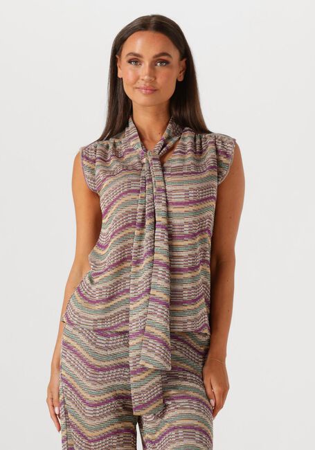 SUMMUM Haut TOP MULTICOLOUR SPARKLY WAVE en multicolore - large