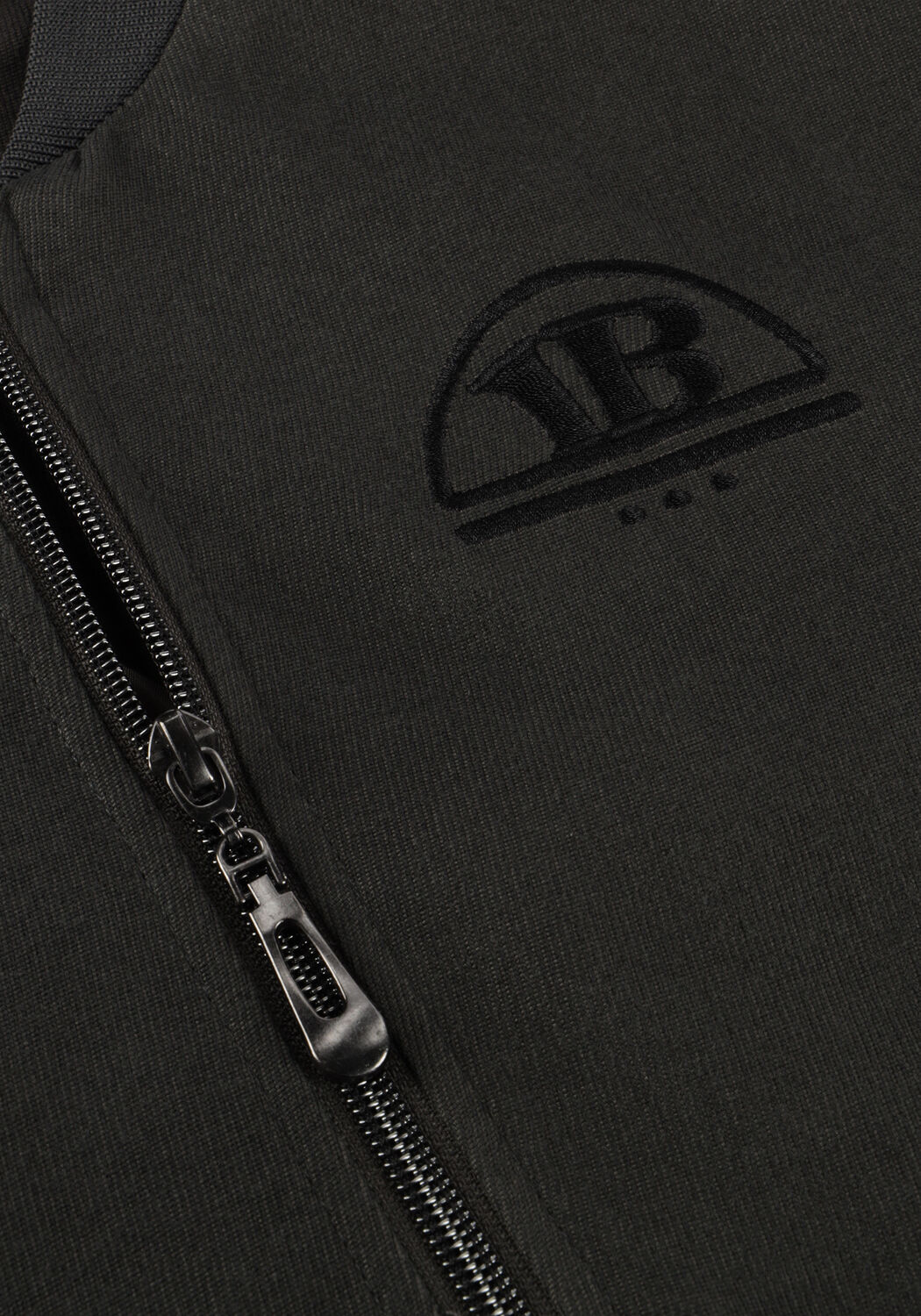 INDIAN BLUE JEANS Gilet JACKET PEACHED Gris fonc&eacute; - large