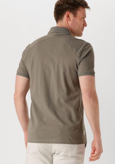CAST IRON Polo SHORT SLEEVE POLO FINE PIQUE ESSENTIAL en vert - large