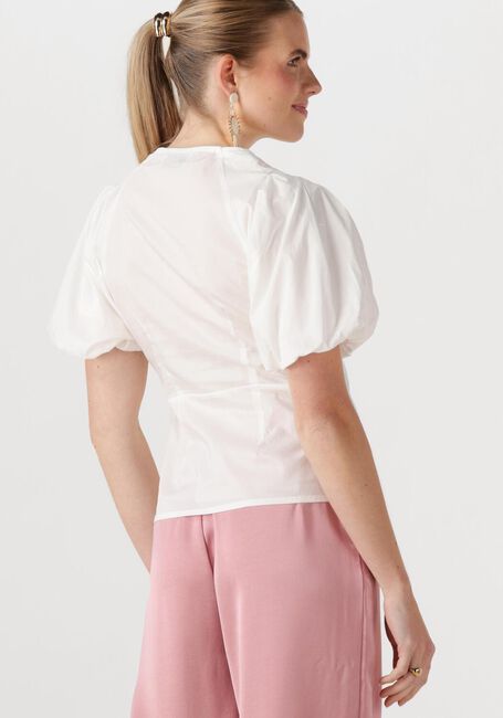 Witte NEO NOIR  IRINA POPLIN BLOUSE - large