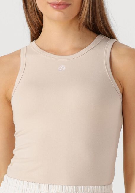 AIMEE THE LABEL Haut FIRE TANKTOP en beige - large