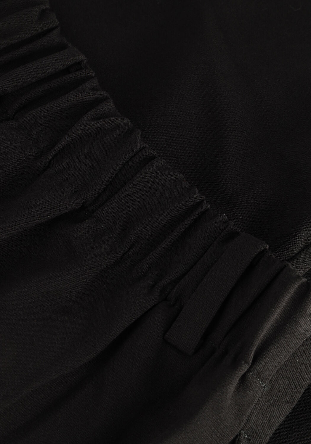 MSCH COPENHAGEN Pantalon large ISABEA CHANA ANKLE PANTS en noir - large