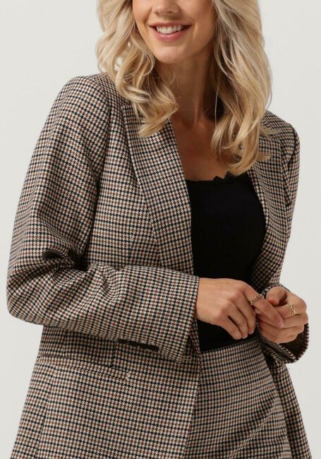 VANILIA Blazer TWEED WOOL COLBERT BLACK en noir - large