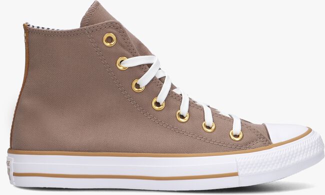 CONVERSE CHUCK TAYLOR ALL STAR HERRINGBONE Baskets montantes en taupe - large