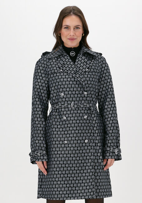 MICHAEL KORS  MK LOGO JCRD ECO TRENCH en noir - large