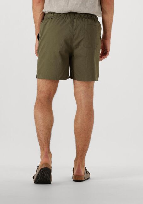 SELECTED HOMME Shorts de bain SLHCOOPER-SEERSUCKER SWIMSHORTS Olive - large