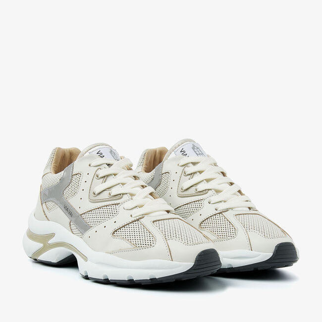 VIA VAI Baskets basses VESPER AVA en beige - large