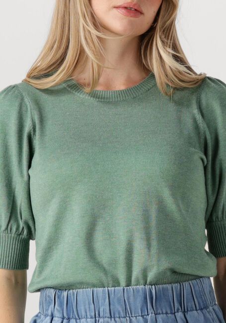 Groene MINUS Top LIVA KNIT TEE - large