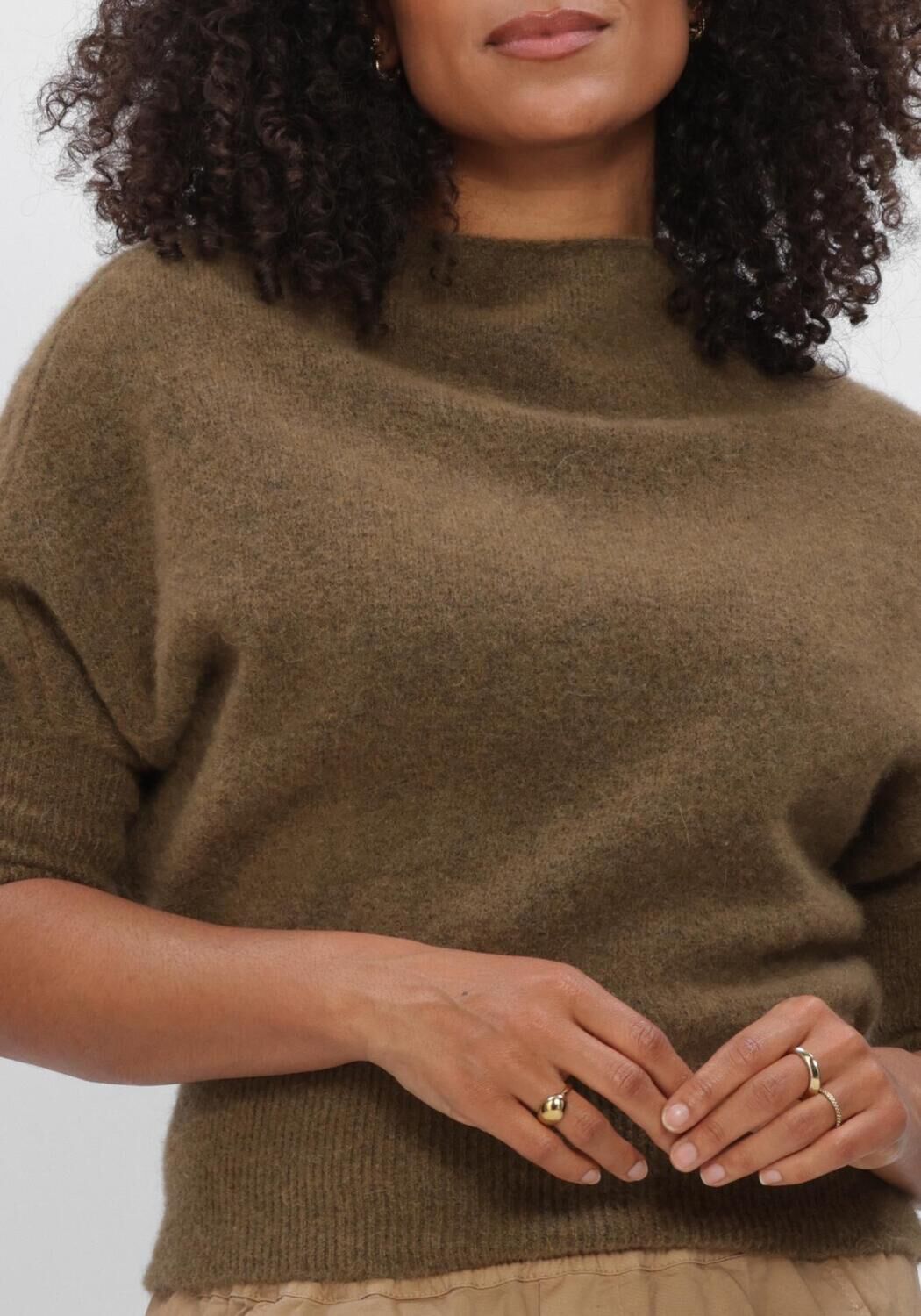 BY-BAR Pull KYOTO PULLOVER Kaki - large