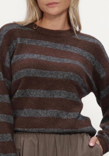 MSCH COPENHAGEN Pull MSCHFESTINA HOPE PULLOVER STP en marron - large