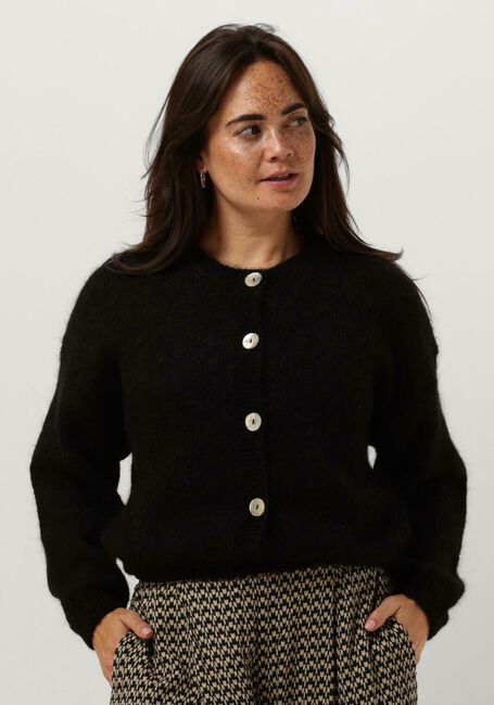 BY-BAR Gilet RILEY ECO CARDIGAN en noir - large