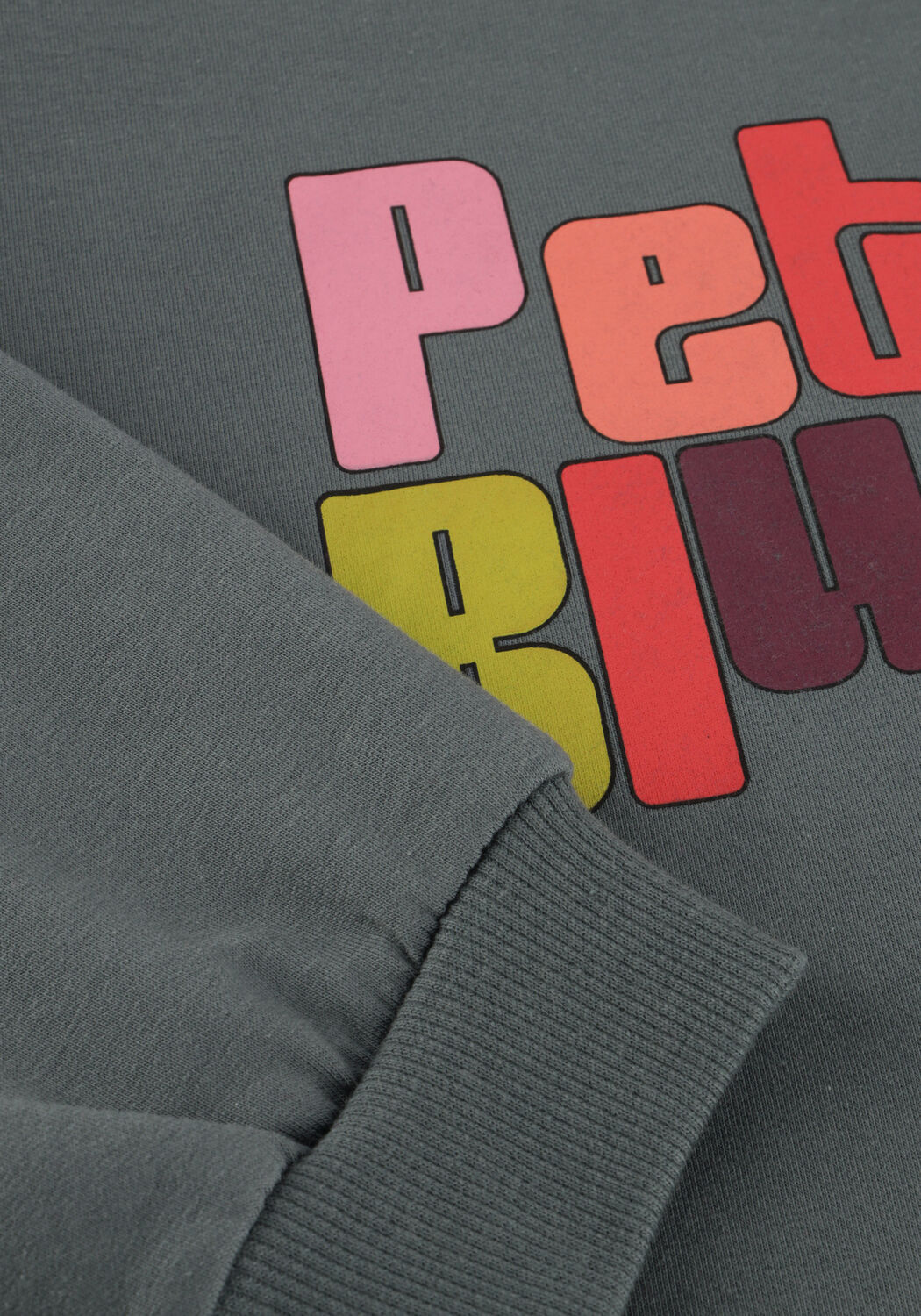 PETIT BLUSH Chandail JUNE RUFFLE SWEATER Gris fonc&eacute; - large