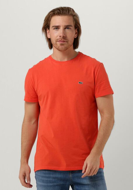 LACOSTE T-shirt 1HT1 MENS TEE-SHIRT 12 en orange - large