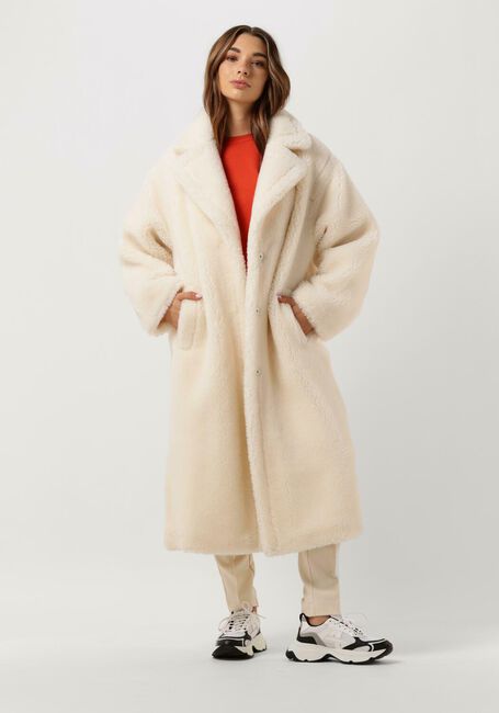 STAND STUDIO Manteau Teddy MARIA COAT TEDDY en blanc - large