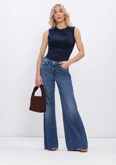 ROSEMUNDE Haut BILLIE SL DRAPE TOP Bleu fonc&eacute; - large