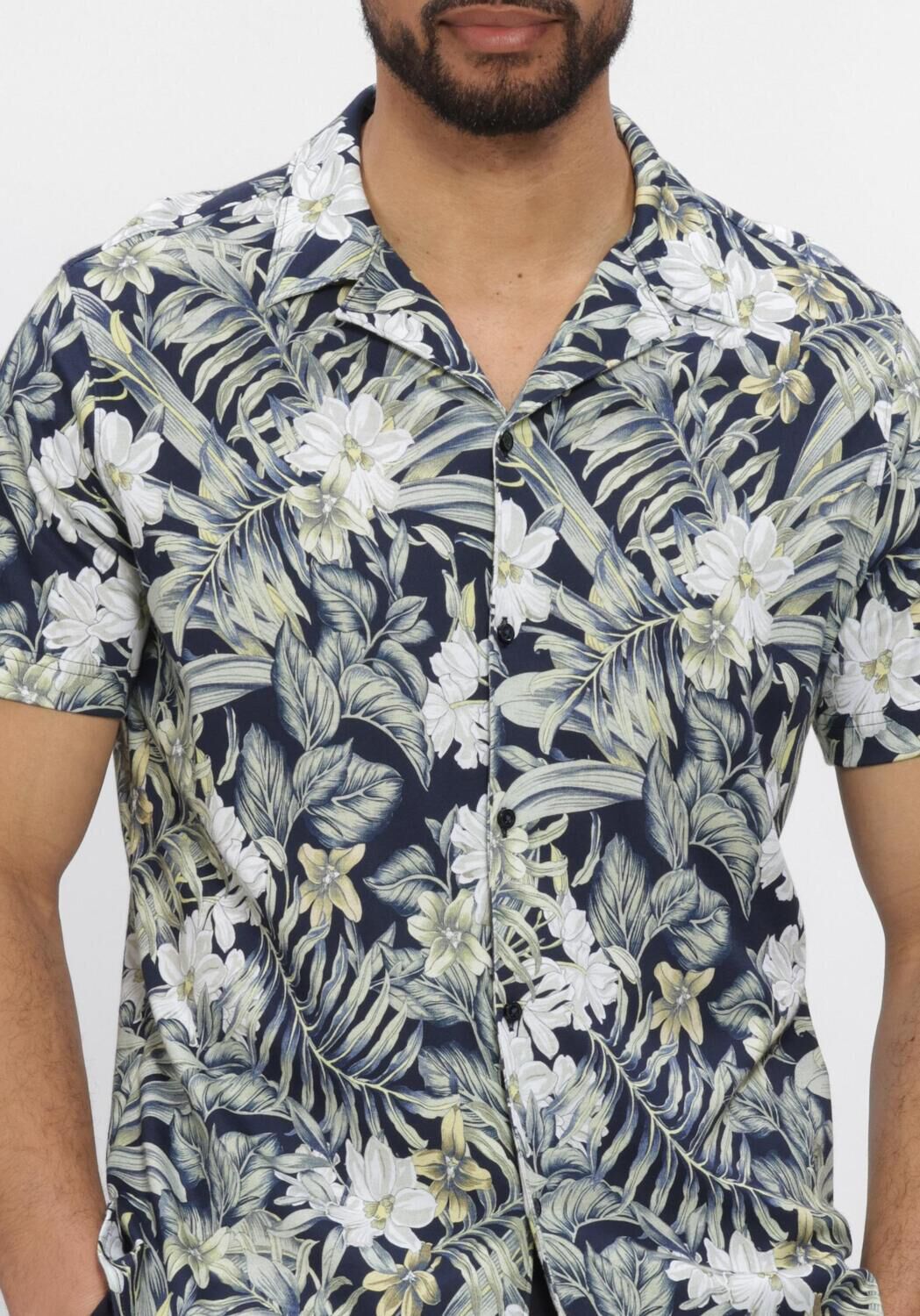 Groene DESOTO Casual overhemd CASUAL LIDO 1/2 - large