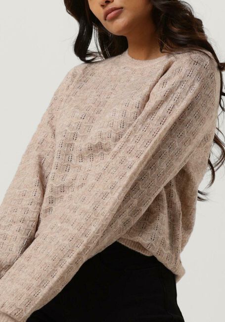 Beige MODSTRÖM Trui ALVES O-NECK - large