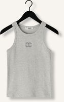 Lichtgrijze CO'COUTURE Top SAHARACC EMBROIDERY TANK TOP Lichtgrijze CO'COUTURE Top SAHARACC EMBROIDERY TANK TOP - medium
