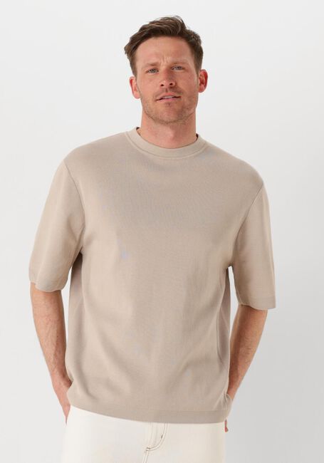 SAINT STEVE T-shirt TJEERD en beige - large