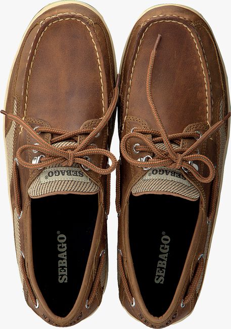 SEBAGO Chaussures à lacets CLOVEHITCH en marron  - large